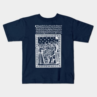 Renaissance Astronomers with Astrolabe and Globe Kids T-Shirt